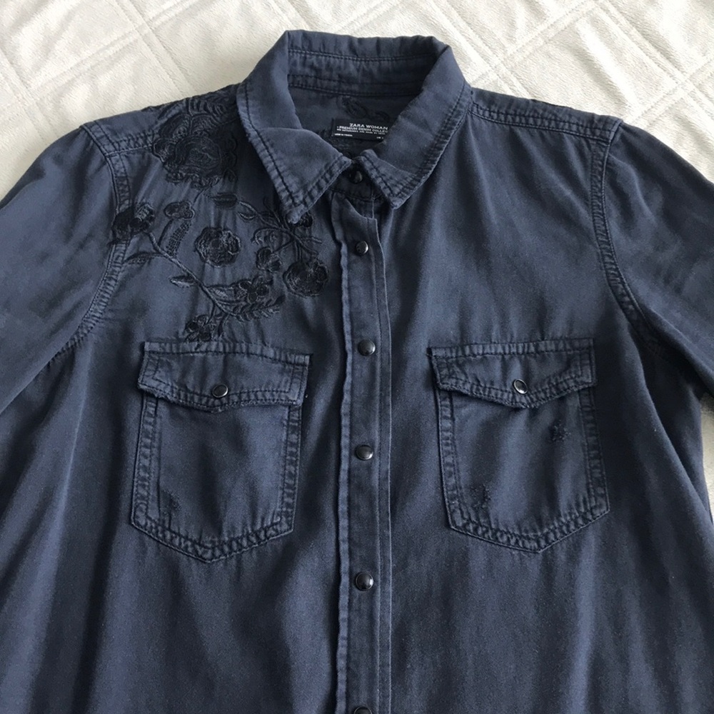 Zara Button Down - image 5